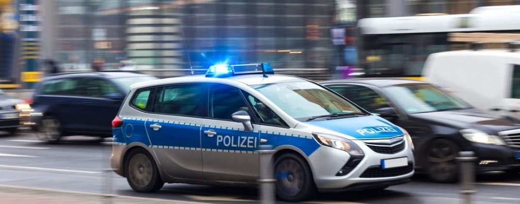 Polizei im Einsatz Thorwarth-Sicherheitstechnik